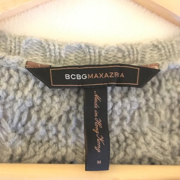 BCBGMaxAzria - 100% Wool Cable Knit Sweater - Picture 5 of 7